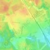 Mapa topográfico Алабушево, altitud, relieve