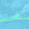 Mapa topográfico Canale dei Moreri, altitud, relieve