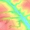Mapa topográfico Трещевка, altitud, relieve