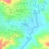Mapa topográfico Área de proteção ambiental, altitud, relieve