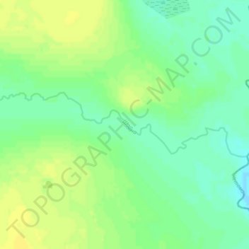 Mapa topográfico Шойна, altitud, relieve