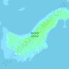 Mapa topográfico Belcher Island, altitud, relieve