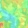 Mapa topográfico Купрово, altitud, relieve