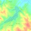 Mapa topográfico 乱木水库, altitud, relieve