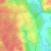 Mapa topográfico Северный, altitud, relieve