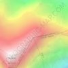 Mapa topográfico གནམས་ལྕགས་འབར་བ། 南迦巴瓦峰, altitud, relieve