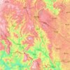Mapa topográfico 那坡县 (Napo), altitud, relieve
