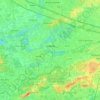Mapa topográfico Laakdal, altitud, relieve