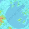 Mapa topográfico 太湖, altitud, relieve