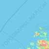 Mapa topográfico Møre og Romsdal, mapa de relieve, mapa de altitud
