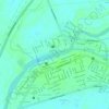 Mapa topográfico Rio Babahoyo, altitud, relieve